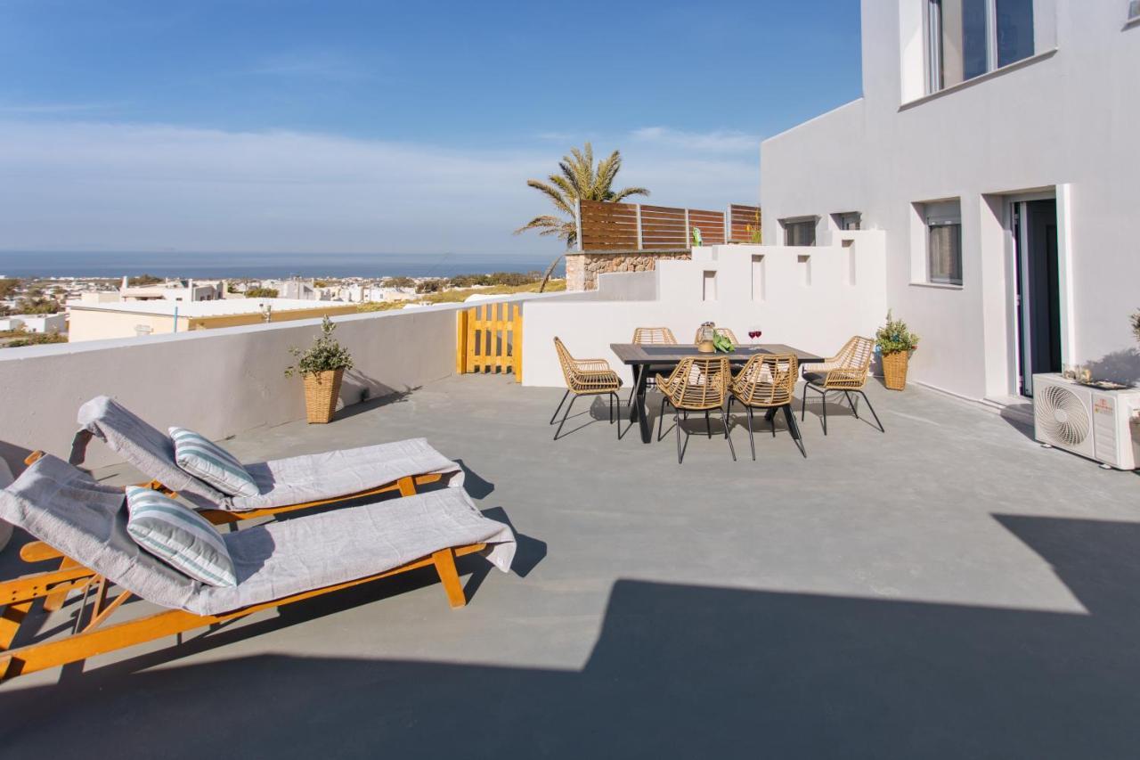 Amer Villa Santorini With Outdoor Hot Tub Vóthon Eksteriør bilde