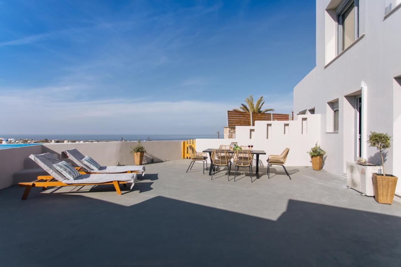 Amer Villa Santorini With Outdoor Hot Tub Vóthon Eksteriør bilde